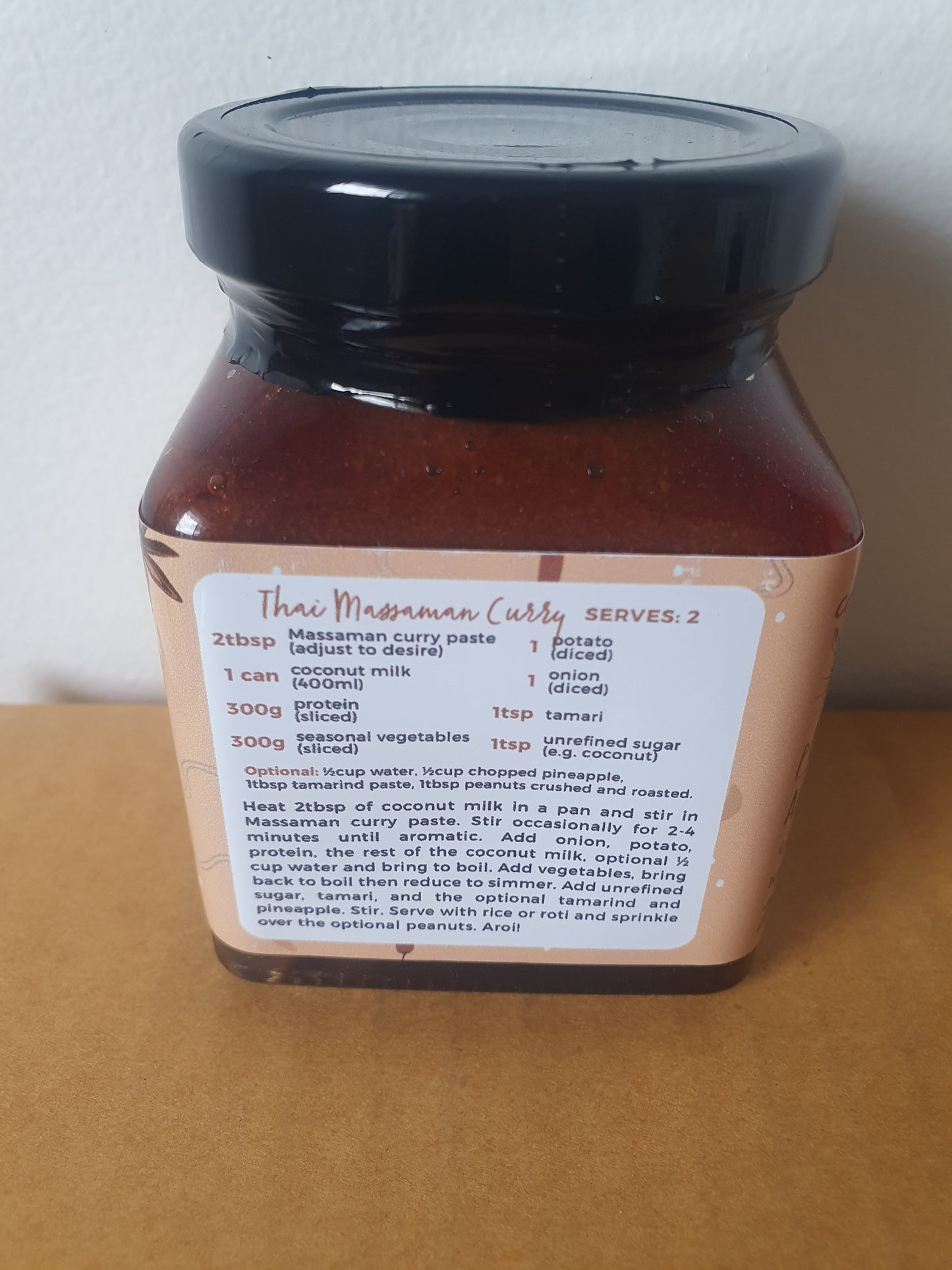 Massaman Paste (No Garlic No Onion)