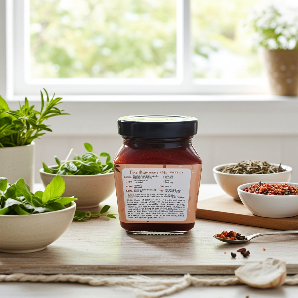 معجون كاري ماسامان (بدون ثوم ولا بصل) 